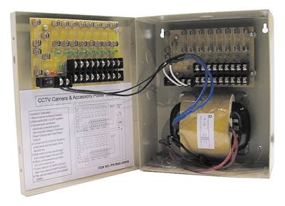 COP-USA PS18AC-200VA High AC Power 24V 8.4Amps Power Supply Box ( Ports) PS18AC-200VA by COP-USA