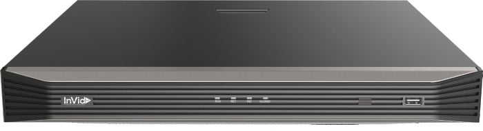 InVid VN1A-16X16-16TB 16 Channels 4K Network Video Recorder with 16 Plug & Play Ports, 16TB VN1A-16X16-16TB by InVid