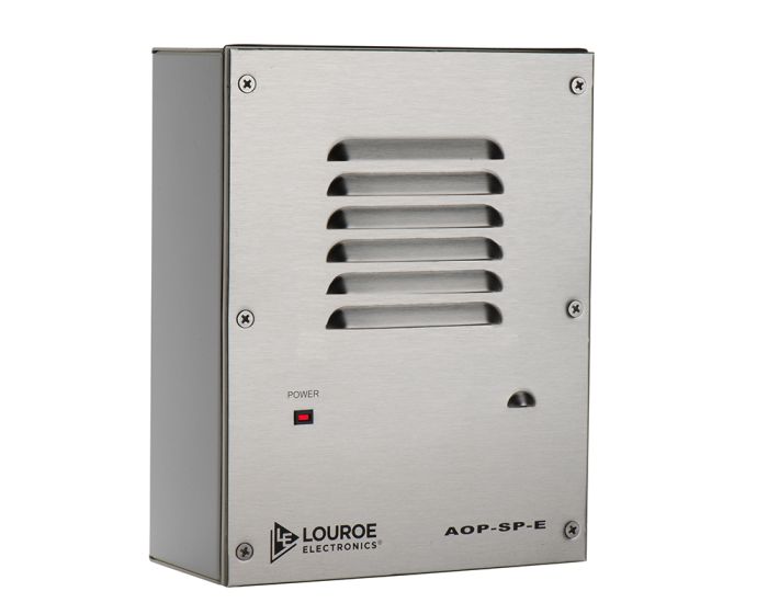 Louroe Electronics AOP-SP-E Speakerphone, Outdoor Model, Backbox In LE-165 by Louroe Electronics