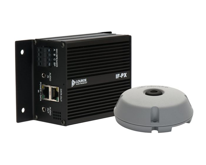 Louroe Electronics ASK-4-350 IF-PX Interface PoE Extractor with Microphone LE-345 by Louroe Electronics