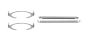 Kramer SKIC Suspended Ceiling Speaker Mounting Kit SKIC by Kramer