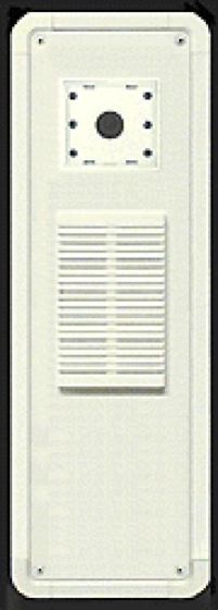 Alpha TTVM0W 0 Button Flush Video Panel, White TTVM0W by Alpha