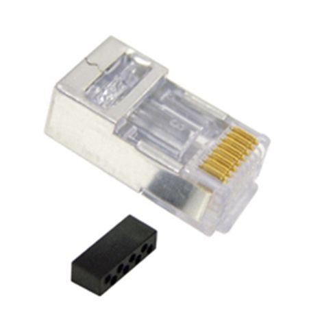 ICC ICMP8P8C6S Plug, CAT 6, Solid/Stranded, Shielded, 100PK ICMP8P8C6S by ICC