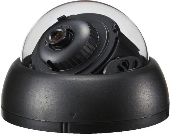 Everfocus ED710B 720TVL Indoor True Day/Night 3-Axis Mini Dome Camera, 2.8-12mm, Black ED710B by EverFocus