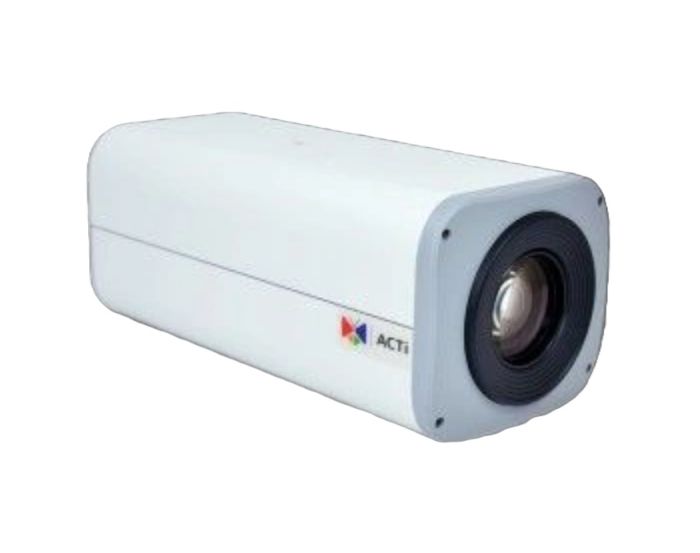 ACTi B27 3 Megapixel Day/Night Indoor/Outdoor Box Camera, 5.2-62.4mm Lens B27 by ACTi