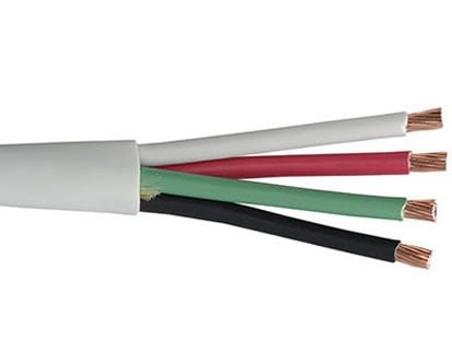 Security Dynamics SP-16-4-26STR 16 AWG 4 Conductor, 26 Strand BC Audio Cable, 500 Feet SP-16-4-26STR by Security Dynamics
