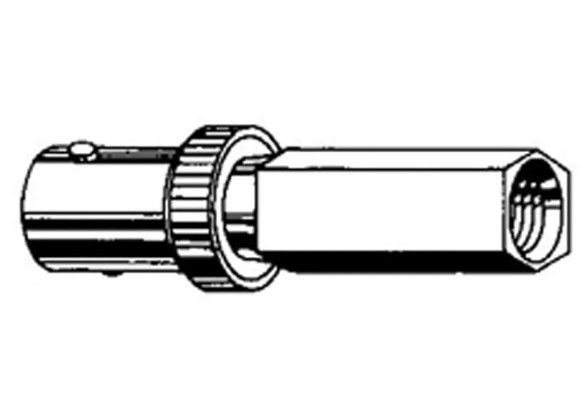 Vitek VT-BNC-TWST-FL100 BNC Female Twist-On Connector 75 Ohm, 100 Pack VT-BNC-TWST-FL100 by Vitek