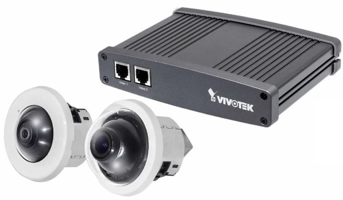 Vivotek VC8201-M11 Fisheye 3DNR Recessed Mount Split-type Camera System VC8201-M11 by Vivotek