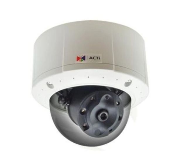 ACTi B71 3 Megapixel Video Analytics Outdoor Dome Camera with D/N, 3.6mm Lens B71 by ACTi