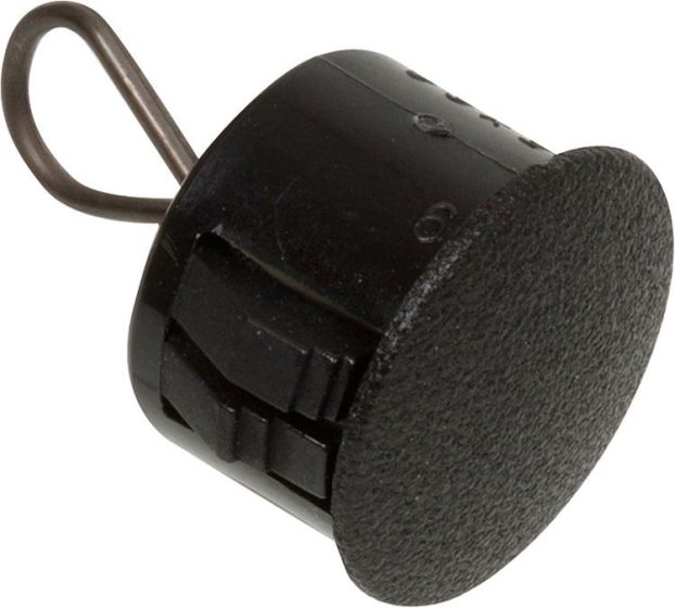 Nascom ADPLP0500BLK 1/2 Inch Adaptor Plug with Loop Black ADPLP0500BLK by Nascom
