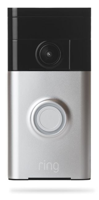 Ring 88RG000FC100 Smart Doorbell, 2 Way Audio and Video to Your Smart Phone  or Tablet, Satin Nickel