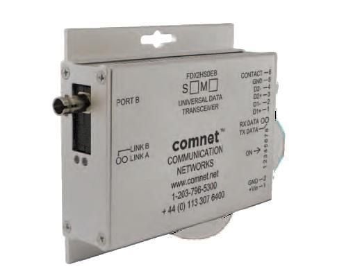 Comnet FDX2HSDM1B/M Dual High Speed RS485 Data Transceiver “B” End Point MM FDX2HSDM1B/M by Comnet