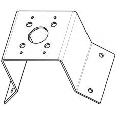 American Dynamics ADCDMCRNRO Corner Outside Mount Adapter, Use with ADCDMWALL, White ADCDMCRNRO by American Dynamics