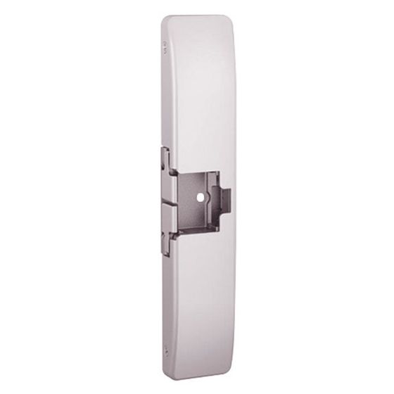 HES 9700-630 Windstorm and Fire Rated Square Bolt Solution Surface Mounted Electric Strike in Satin Stainless Steel 9700-630 by HES