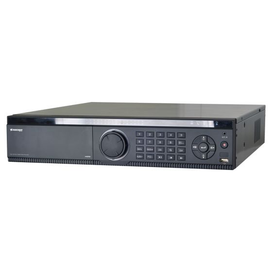 Vitek VT-TNR3216PF-10T 32 Channel 4K H.265 Real Time Network Video Recorder with Facial Detection, 10TB VT-TNR3216PF-10T by Vitek