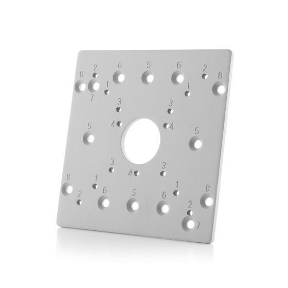 Arecont Vision AV-EBAS-W Square Electrical Box Adapter for ConteraIP Panoramic, Micro Bullet and Bullet Cameras, White AV-EBAS-W by Arecont Vision