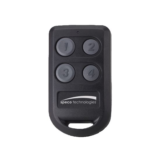 Speco AWRT4 4 Button Long Range Transmitter, Pack of 5 AWRT4 by Speco