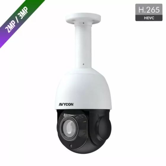Avycon AVC-PHNT31X20LC 3 Megapixel HD-TVI Hybrid Outdoor PTZ Camera, 20x Lens AVC-PHNT31X20LC by Avycon