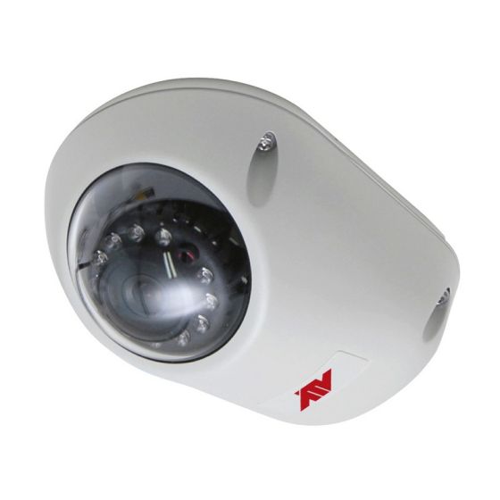ATV NLPW237 2 Megapixel IR Vandal Dome IP Camera, 3.7mm Lens NLPW237 by ATV