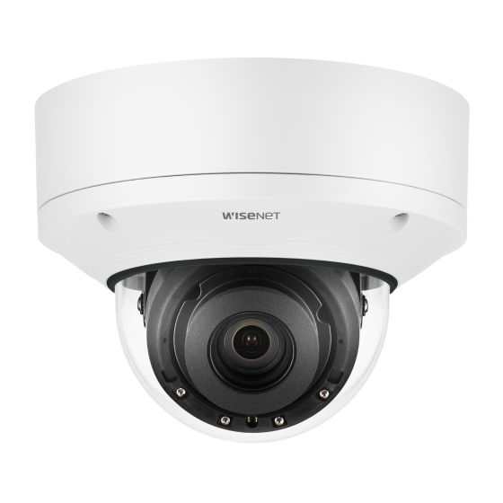 Hanwha Vision XND-9082RV 4K Indoor Network IR Dome Camera, 2.8-8.4mm Lens XND-9082RV by Hanwha Vision