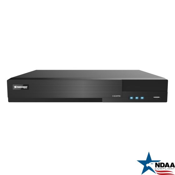 Vitek VT-TNR414PN-2T 4 Channel 8 Megapixel 4K Network Video Recorder with 4 PoE Ports, 2TB VT-TNR414PN-2T by Vitek