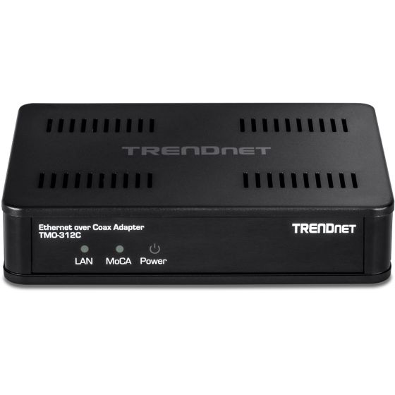 TRENDnet TMO-312C Ethernet over Coax 2.5Gbps Adapter TMO-312C by TRENDnet