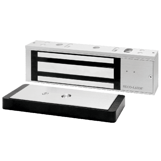 Seco-Larm E-941SA-1K2DPSQ 1200 Pound Electromagnetic Lock with DPS E-941SA-1K2DPSQ by Seco-Larm