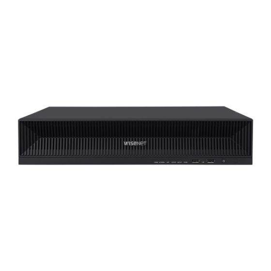 Samsung XRN-6410B2-32TB 64 Channels 4K Network Video Recorder, 32TB XRN-6410B2-32TB by Hanwha Vision