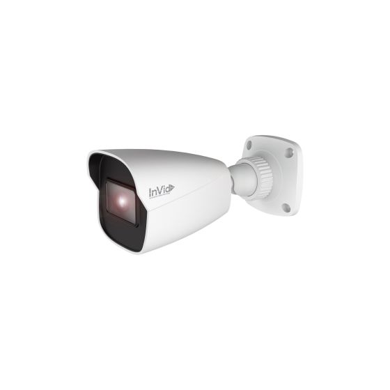 InVid PAR-P4BIR28-AI 4 Megapixel IP Plug & Play Outdoor IR Mini Bullet Camera with 2.8mm Lens PAR-P4BIR28-AI by InVid