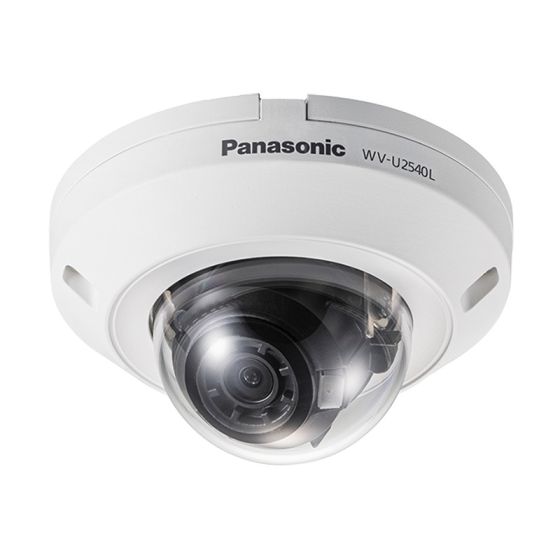 Panasonic WV-U2540L 4 Megapixel Outdoor IR Network Dome Camera with 3.2mm Lens WV-U2540L by Panasonic