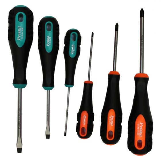 Eclipse Tools 902-096 6 Piece Phillips/Flat Pro-Soft Screwdriver Set 902-096 by Eclipse Tools