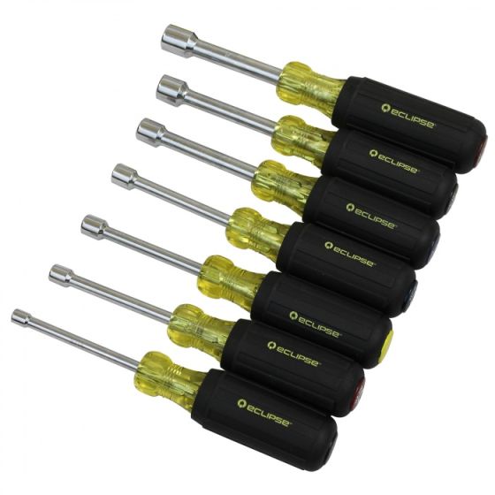 Eclipse Tools 902-552 7 Pc Hollow Shaft Nutdriver Set 902-552 by Eclipse Tools
