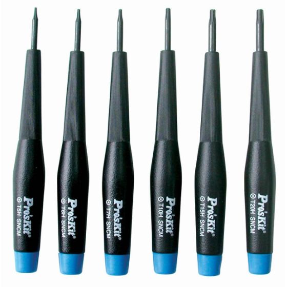 Eclipse Tools 800-150 6 Piece Precision Security Star Tip Screwdriver Set 800-150 by Eclipse Tools