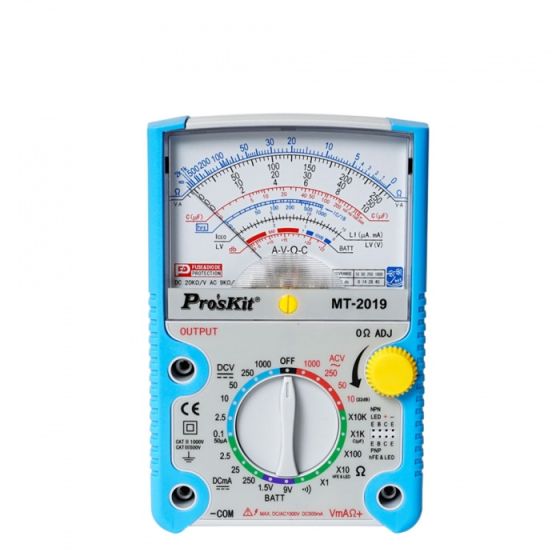 Eclipse Tools MT-2019 Protective Multifunction Analog Multimeter MT-2019 by Eclipse Tools