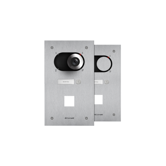 Comelit IX0101CO Switch Front Plate, 1 Buttons + Hole 40X40MM IX0101CO by Comelit