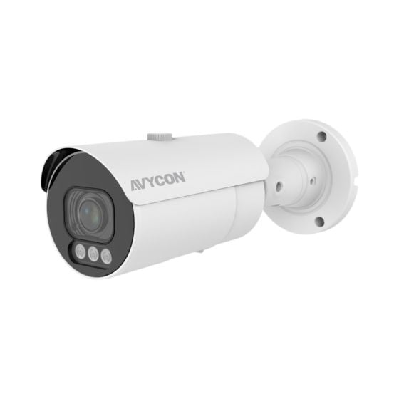 Avycon AVC-NCB51M 5 Megapixel H.265 Outdoor Network IR Bullet Camera with 2.8-12mm Lens AVC-NCB51M by Avycon