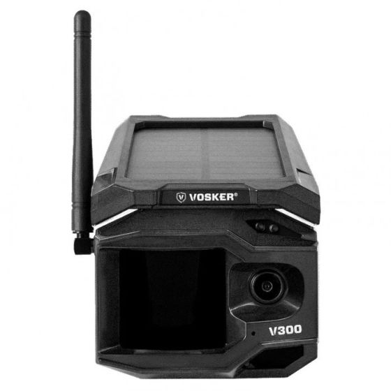 Vosker V300-US 2 Megapixel Network Outdoor 4G/LTE Off-Grid Solar Powered Security Camera V300-US by Vosker