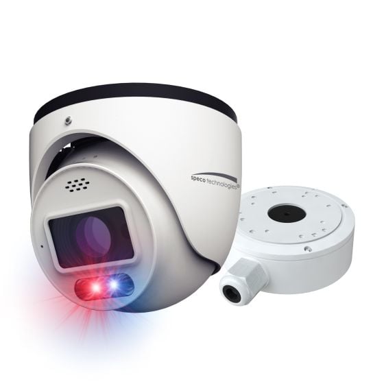 Speco O4TDD1M 4 Megapixel Network IR Outdoor Dome Camera with 2.8-12mm Lens O4TDD1M by Speco