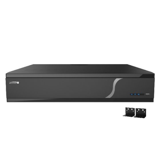Speco N64NR80TB 64 Channel 4K H.265 NVR with Smart Analytics, 80TB N64NR80TB by Speco