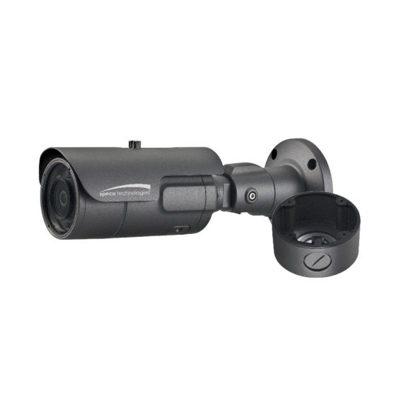 Speco H4FB1M 4MP HD-TVI Flexible Intensifier Technology Bullet Camera with Junction Box, 2.7-12mm Lens H4FB1M by Speco