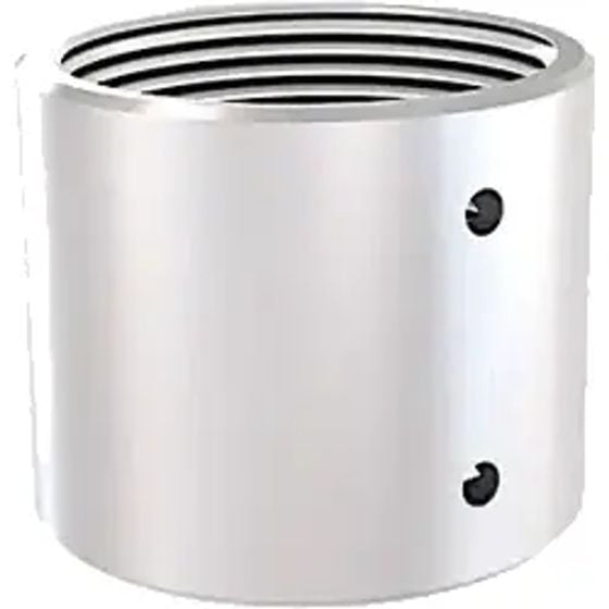 Hanwha Vision SBP-HCFW 1.5" Coupler, White SBP-HCFW by Hanwha Vision