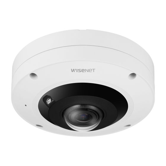 Hanwha Vision XNF-9013RV X series 12 Megapixel Sensor AI IR Outdoor Fisheye Camera with 1.08mm Lens XNF-9013RV by Hanwha Vision