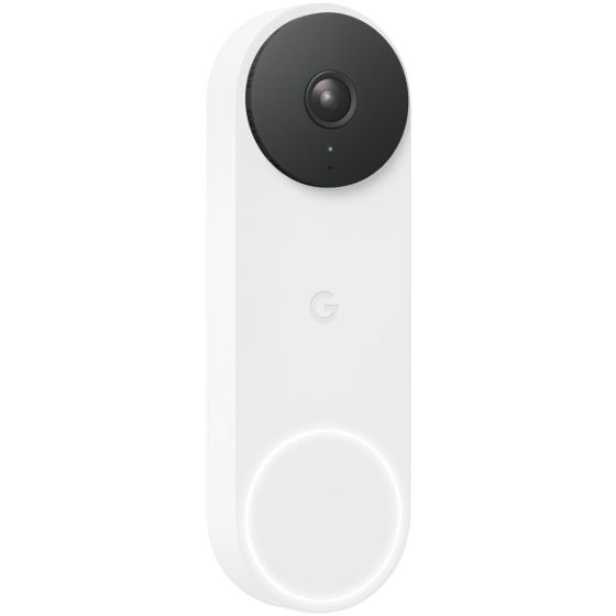 Google Nest GA02767-US Doorbell (Wired, Snow) GA02767-US by Google Nest