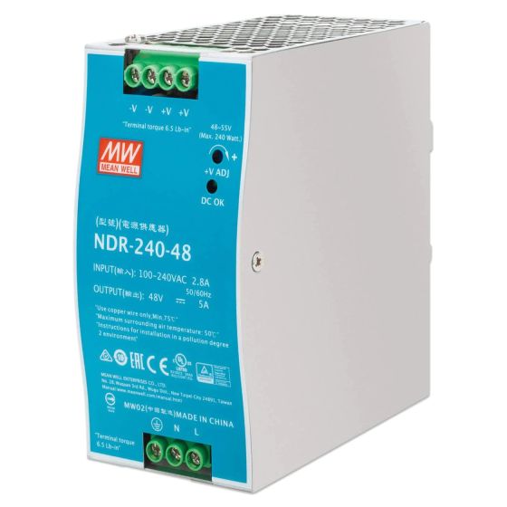 Intellinet 508360 Industrial DIN-Rail Mount Power Supply Unit (PSU) 240 W 508360 by Intellinet