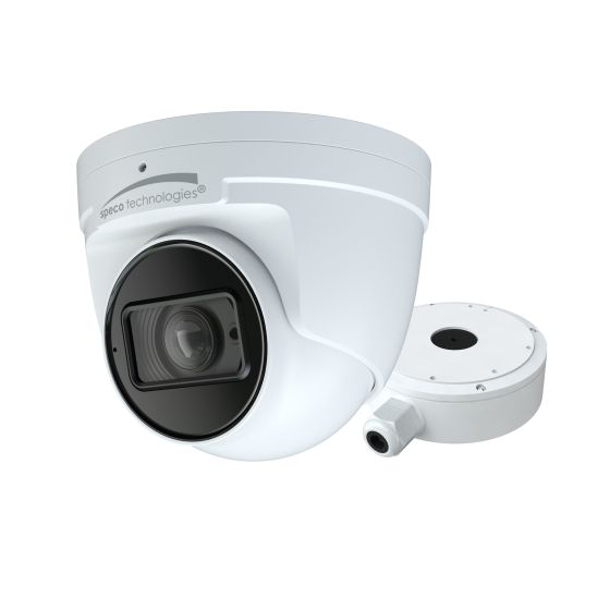 Speco O8VT3M 8 Megapixel Network IR Outdoor Dome Camera with 2.8-12mm Lens O8VT3M by Speco