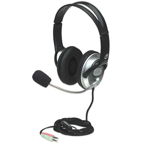 Manhattan 175555 Classic Stereo Headset 175555 by Manhattan