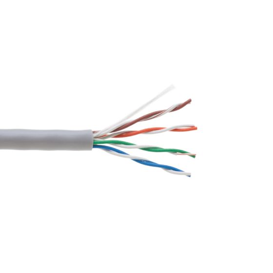 MDY Group 906946 CAT 5e, UL White, 1000 Feet. (Solid Bare Copper) 906946 by MDY Group