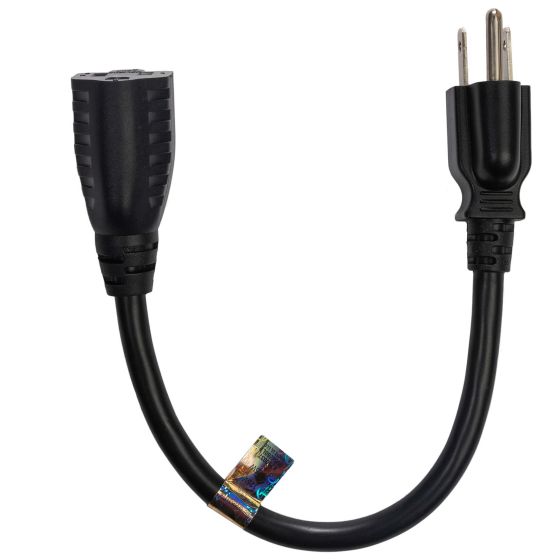 Linear 15-EXT1 13 amp 12" Extension Cable 15-EXT1 by Linear