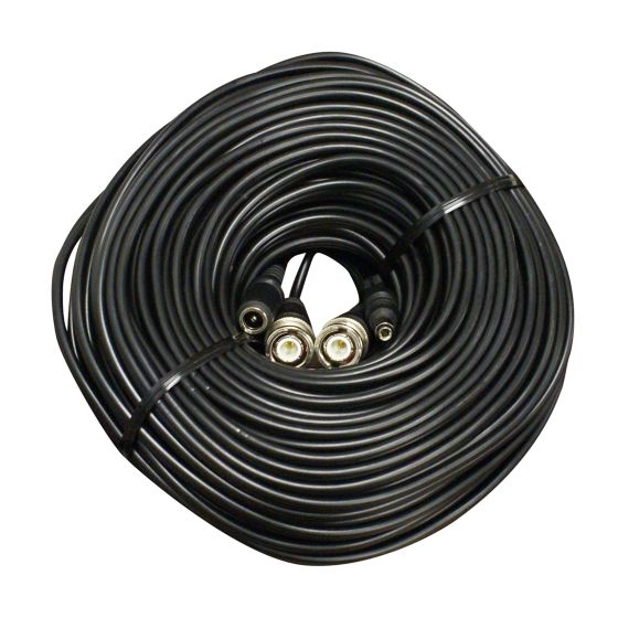 Speco CBL-100BB 100' Video/Power Extension Cable with BNC/BNC Connectors CBL100BB by Speco