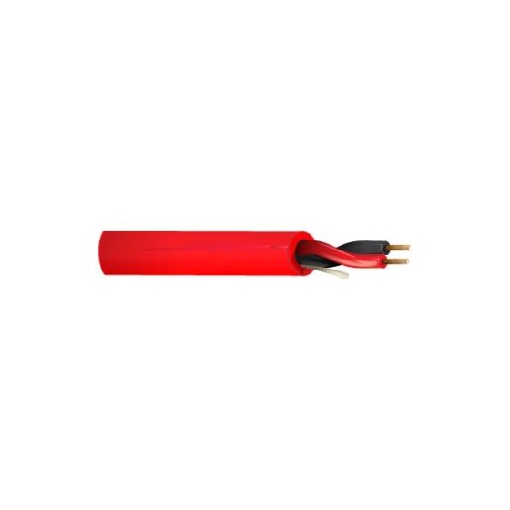 West Penn D60991SRD1000 1 Pair 16 AWG Stranded Unshielded Data Plenum Cable, 1000', Red D60991SRD1000 by West Penn